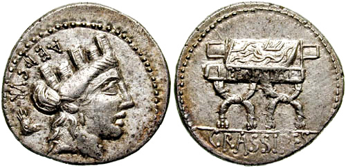 furia roman coin denarius
